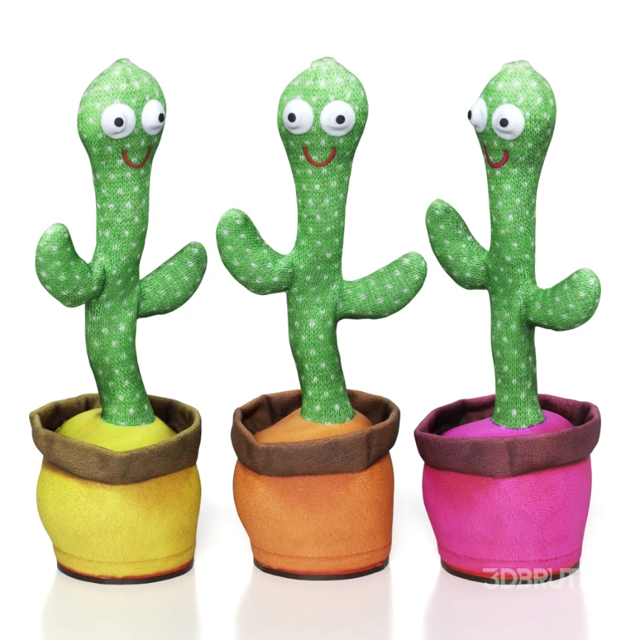 Musical Cactus Toy Image 1