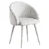 Boucle chair grey prostohome - Thumbnail 7