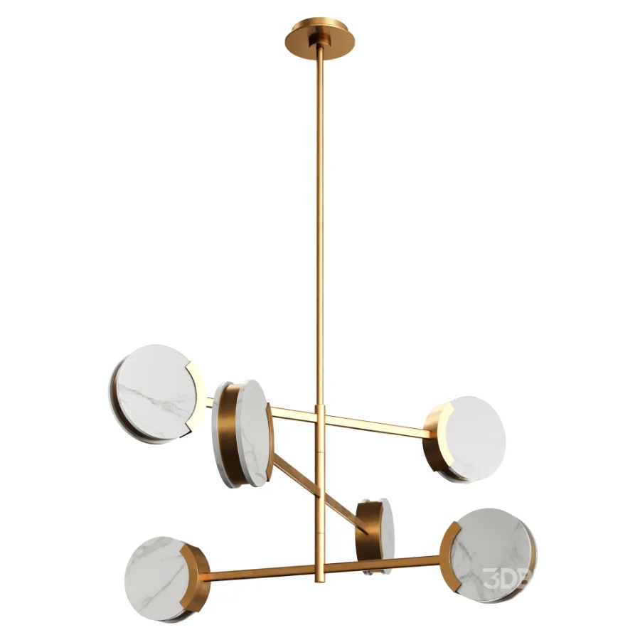 Melange 48″ Multi-Positional Chandelier by Visual Comfort Image 3