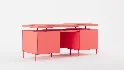 Raffael Carved Wood Executive Desk - Thumbnail 11
