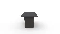 Kayla Black Concrete Side Table - Thumbnail 3