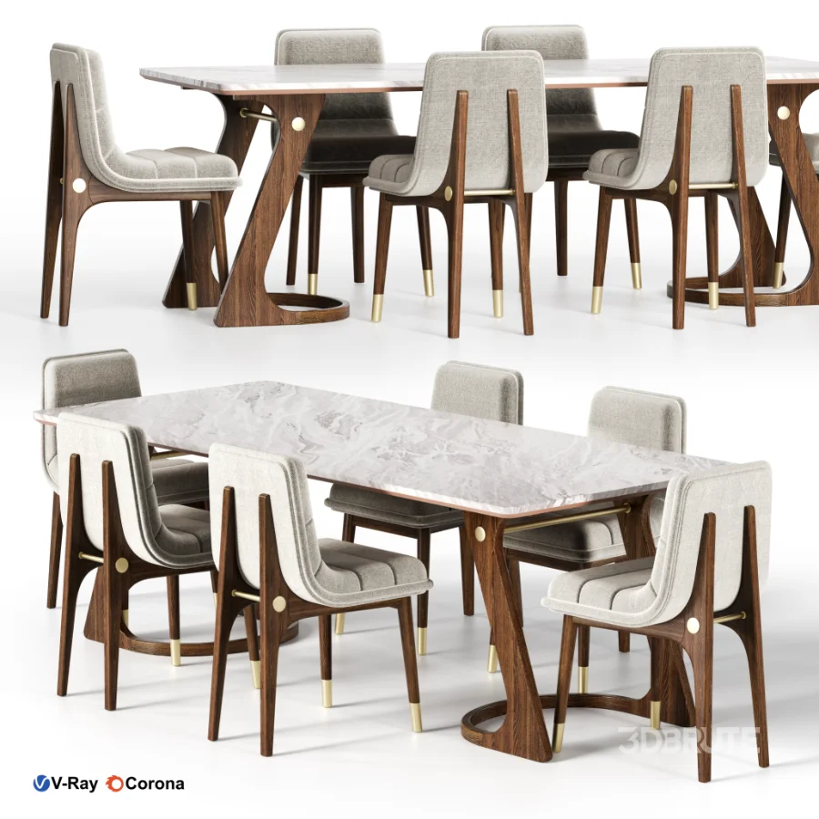 JENNY DINING TABLE AND CHAIRS Image 1