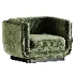 Clementine Dove Grey Woven Fabric Occasional Chair - Thumbnail 3