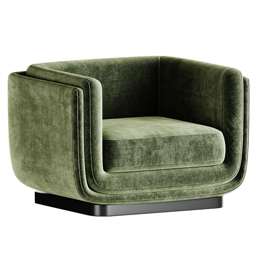 Clementine Dove Grey Woven Fabric Occasional Chair Image 3