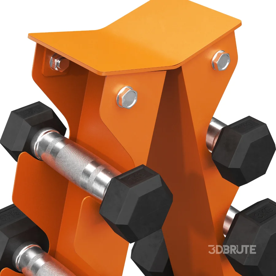 Mirafit_Vertical_Dumbbell_Stand Image 6
