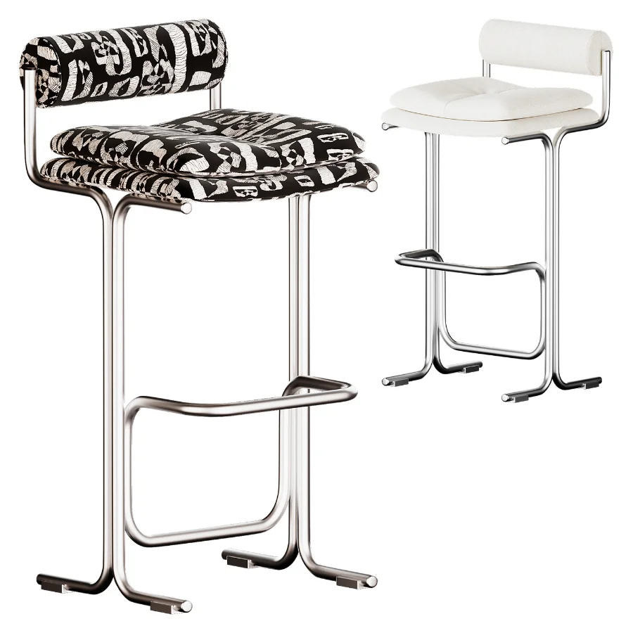 Bolster Bar Stool Image 4
