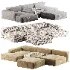 Tofu Sectional Corner Sofa - Thumbnail 3