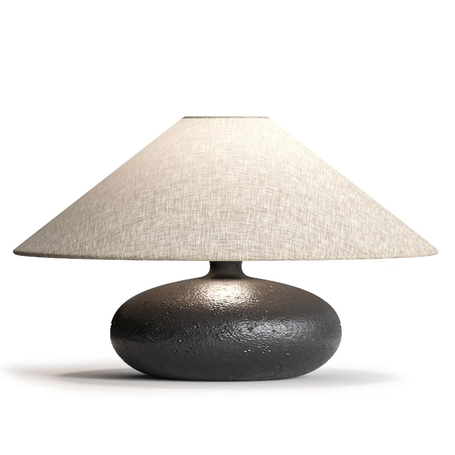 EARTHENWARE TABLE LAMP Image 1