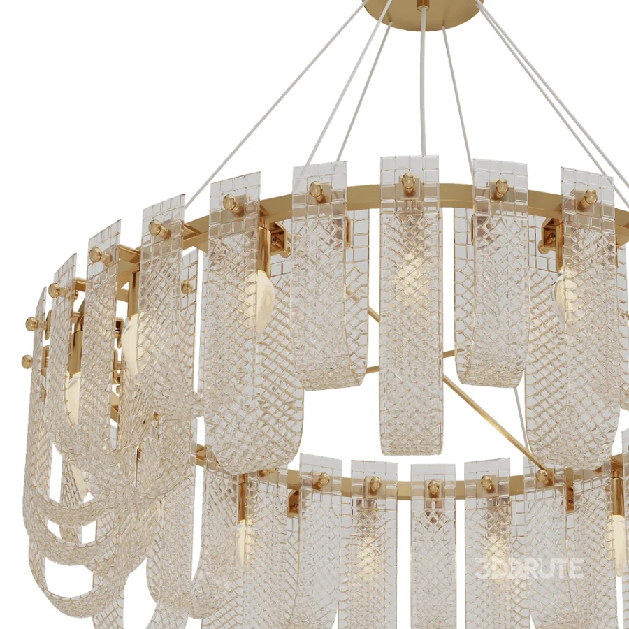 Round Sovina Chandelier Light Image 5