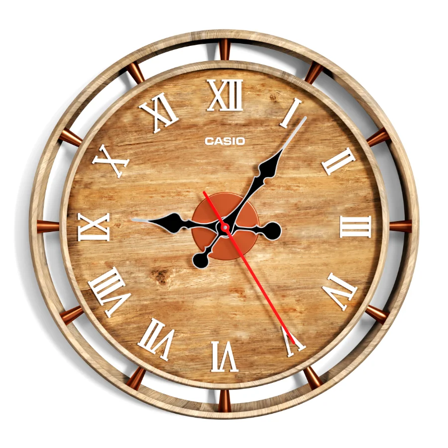 HOME WOOD CLOCK Image 2