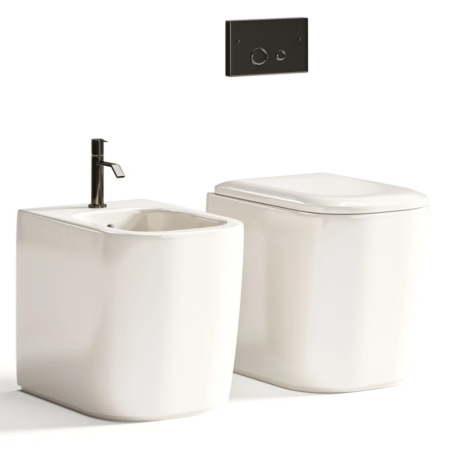 Semplice Floor mounted Bathroom Set Image 3