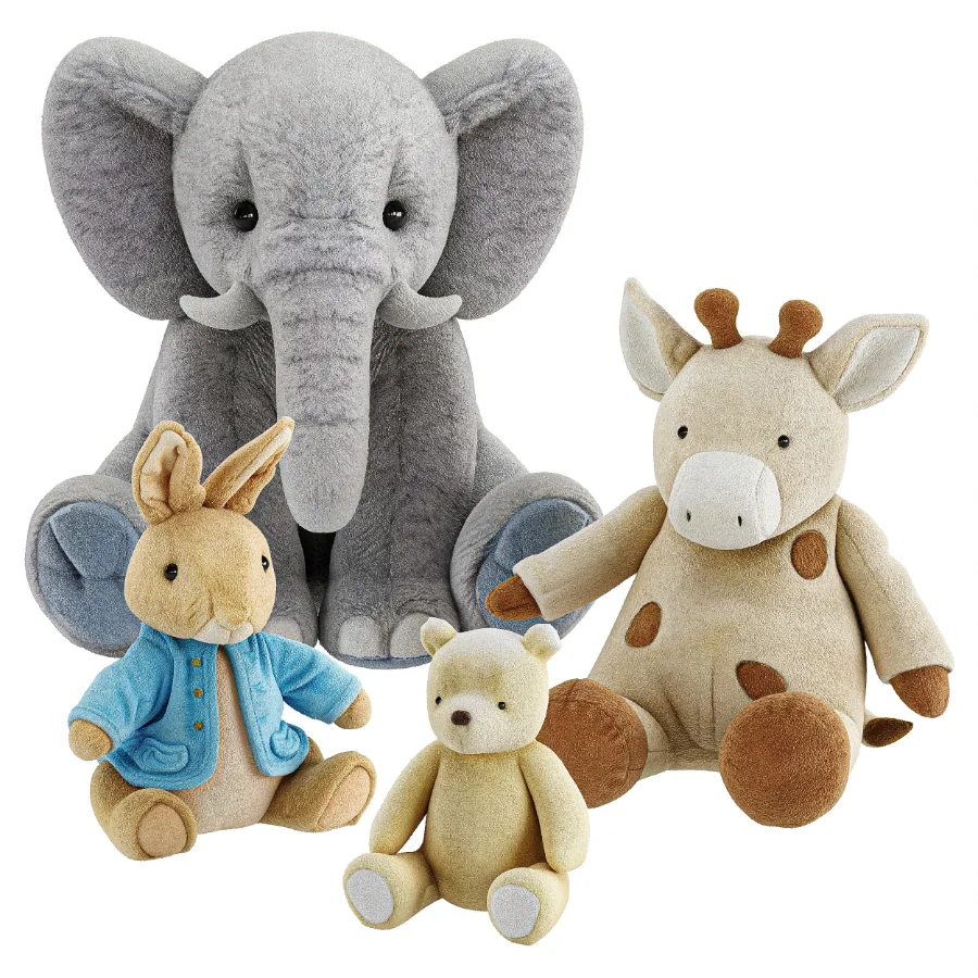 Plush Toys Set 33 Image 1