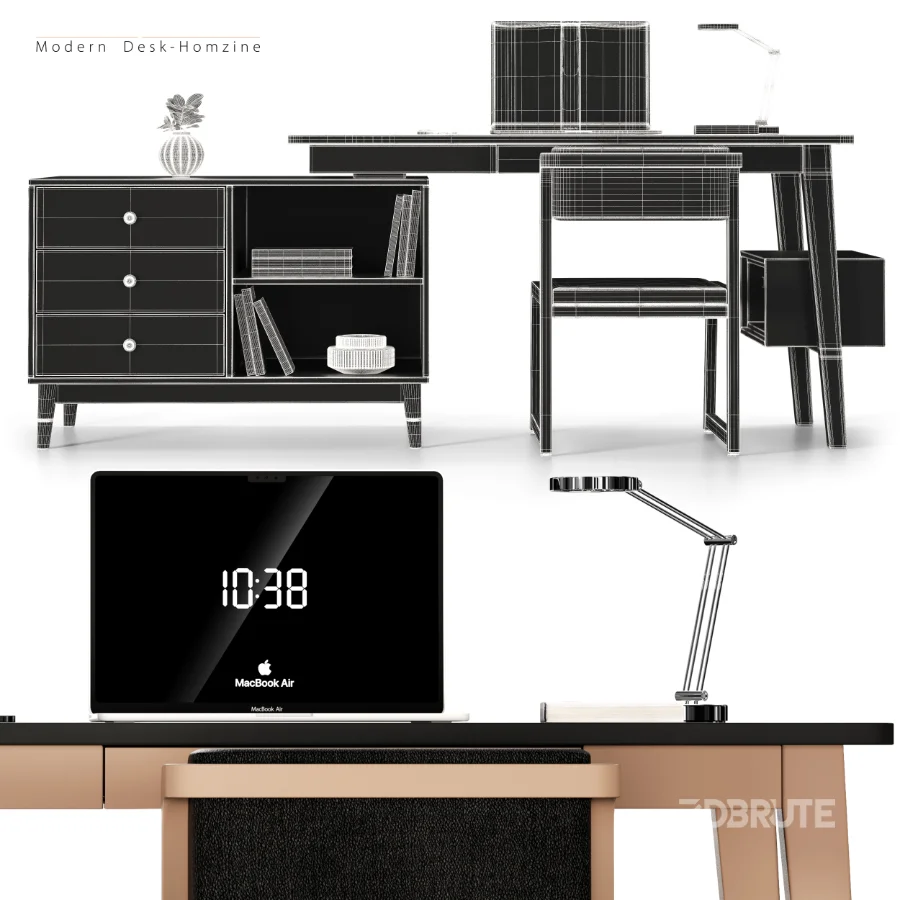 Modern Desk-Homzine Image 8