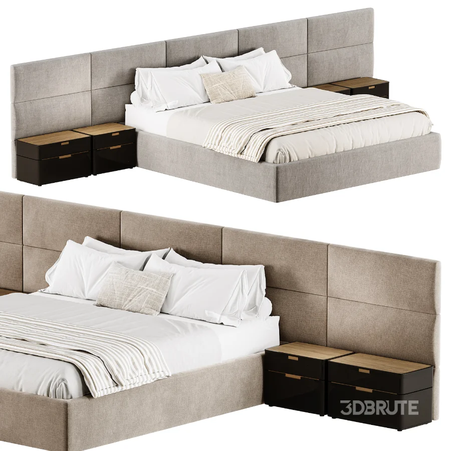 Atlanta Black Bed Image 6