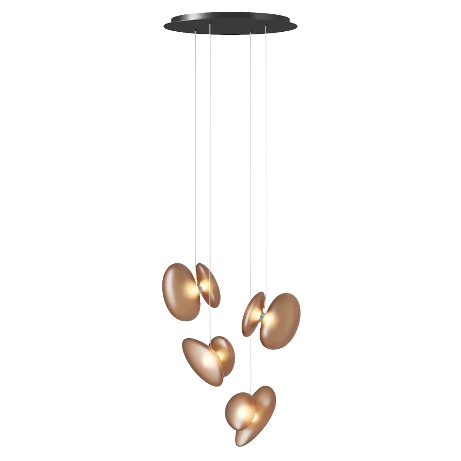 Pebble Linear 02 Chandelier Image 4