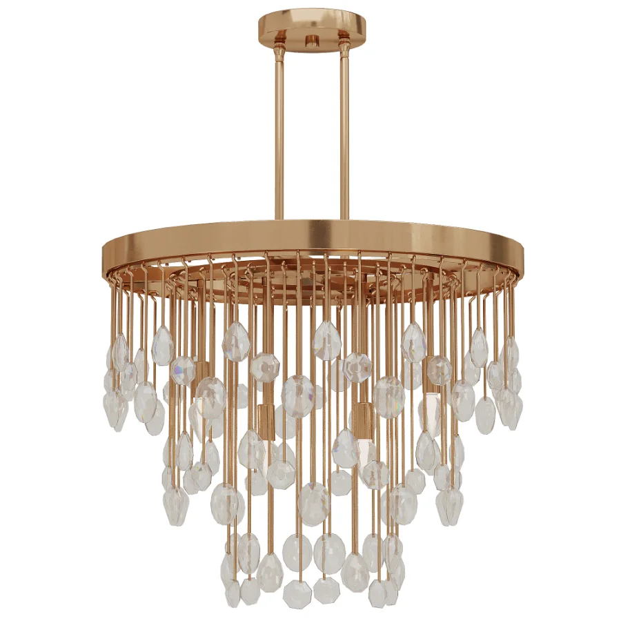 Crystal Springs Chandelier Image 1