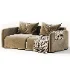 Straight sofa Kartos Velvet by divan - Thumbnail 8