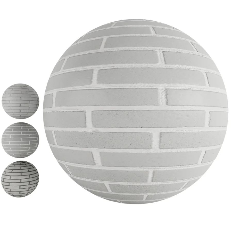 Brick Wall gray Image 1
