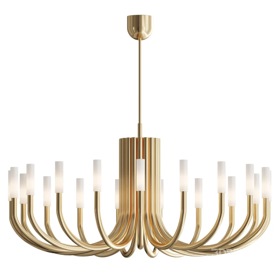 Rousseau Large Oval Chandelier Image 1