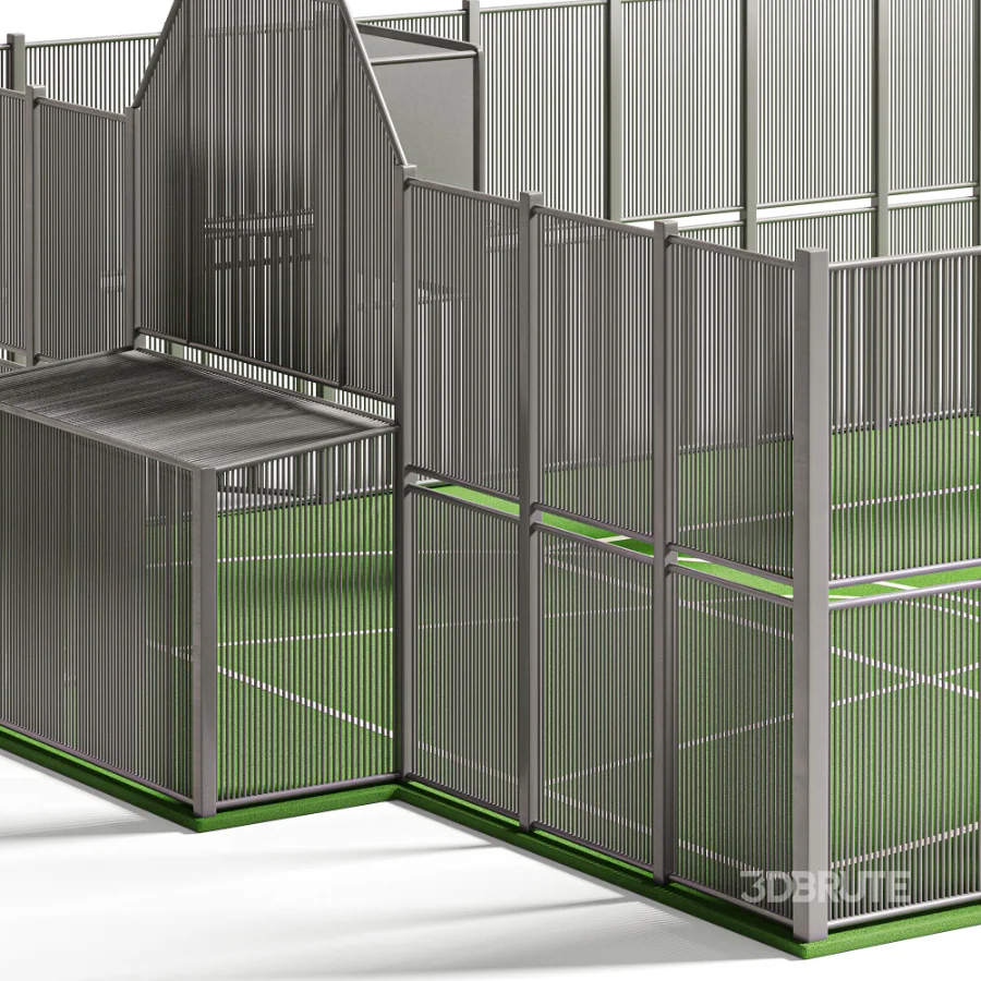 Fenced multi purpose sports court Image 5