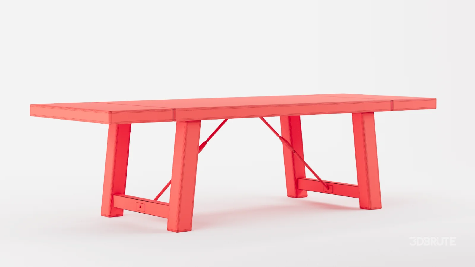 Tuscany Solid Wood Dining Table Image 11