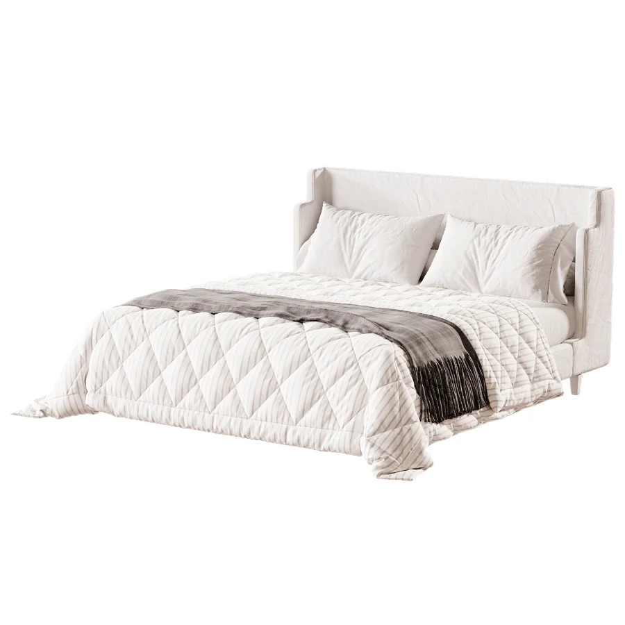 Julia Fabric Queen Bed Image 2