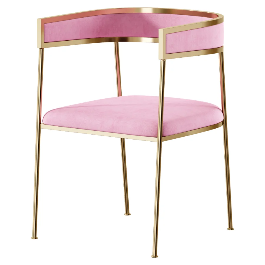 Glam Velvet Dining Side Chair Image 7