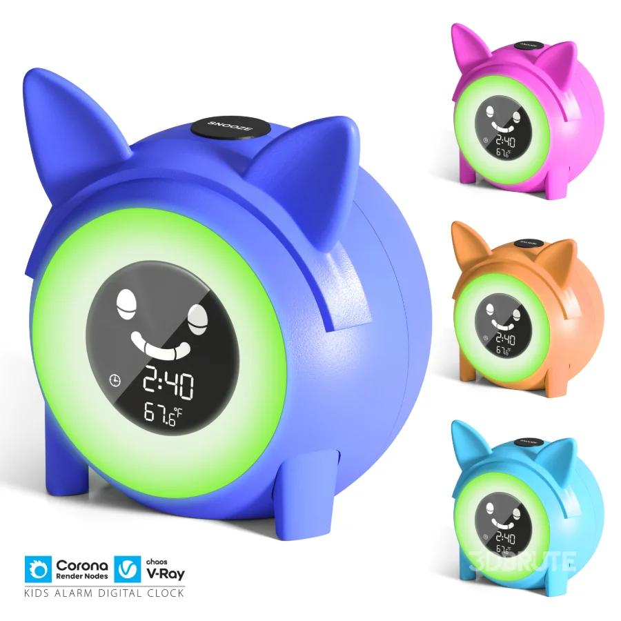 KIDS ALARM DIGITAL CLOCK Image 1