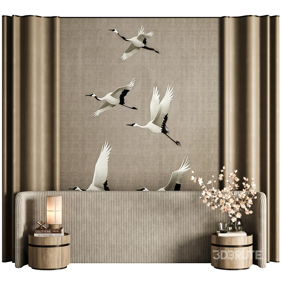 Japanese Forest Bed Set06 Image 2
