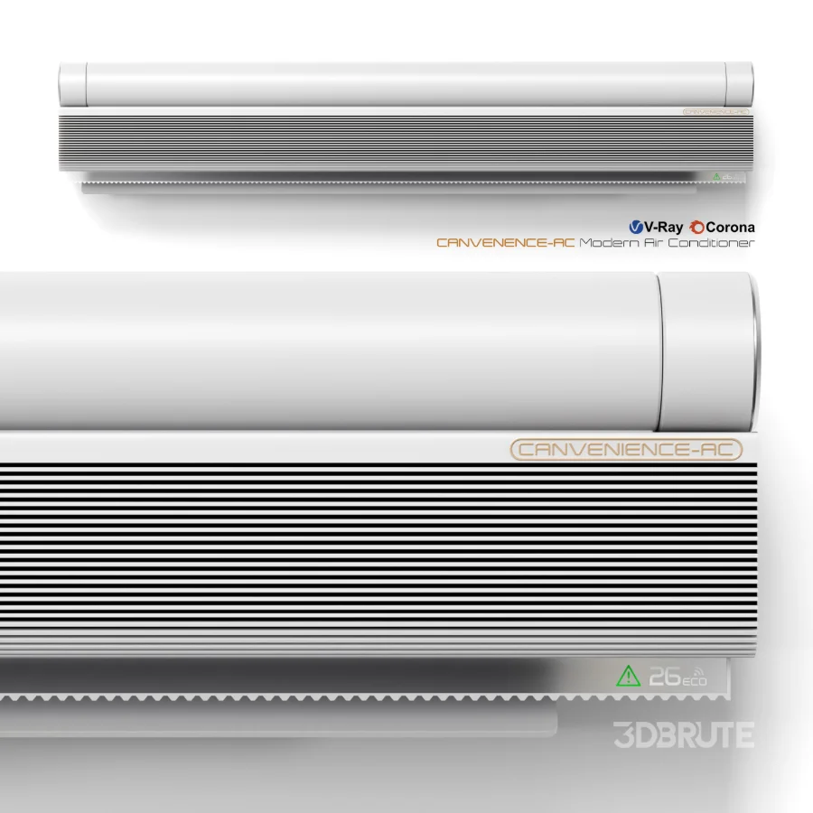 CANVENENCE-AC Modern Air Conditioner Image 4