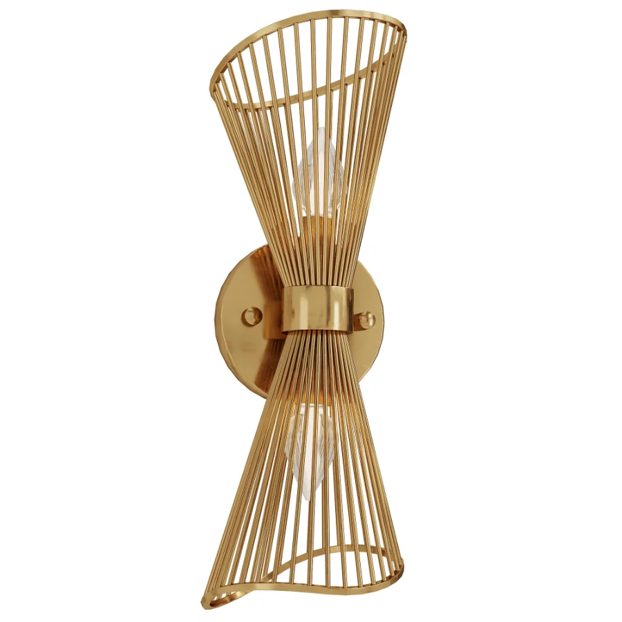Ribbon Swirl Sconce Image 3