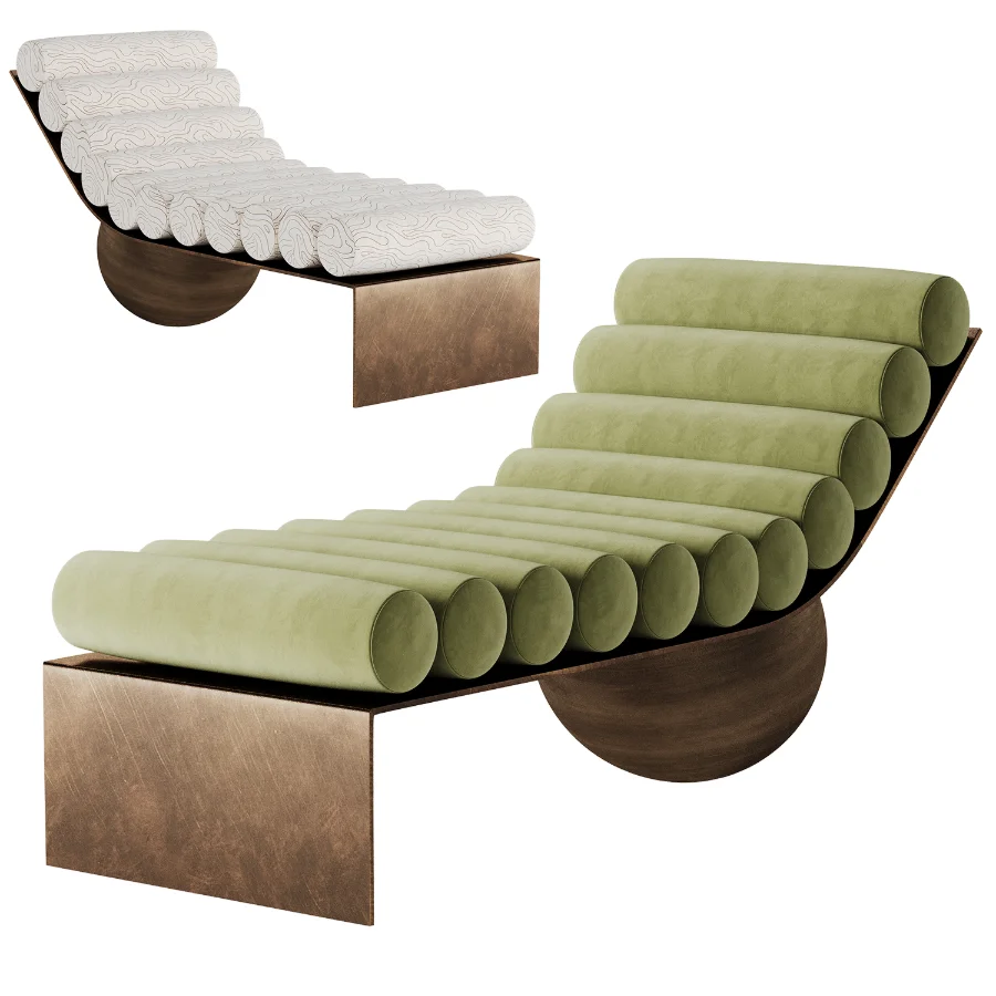 Anna Karlin Curved chaise Image 1