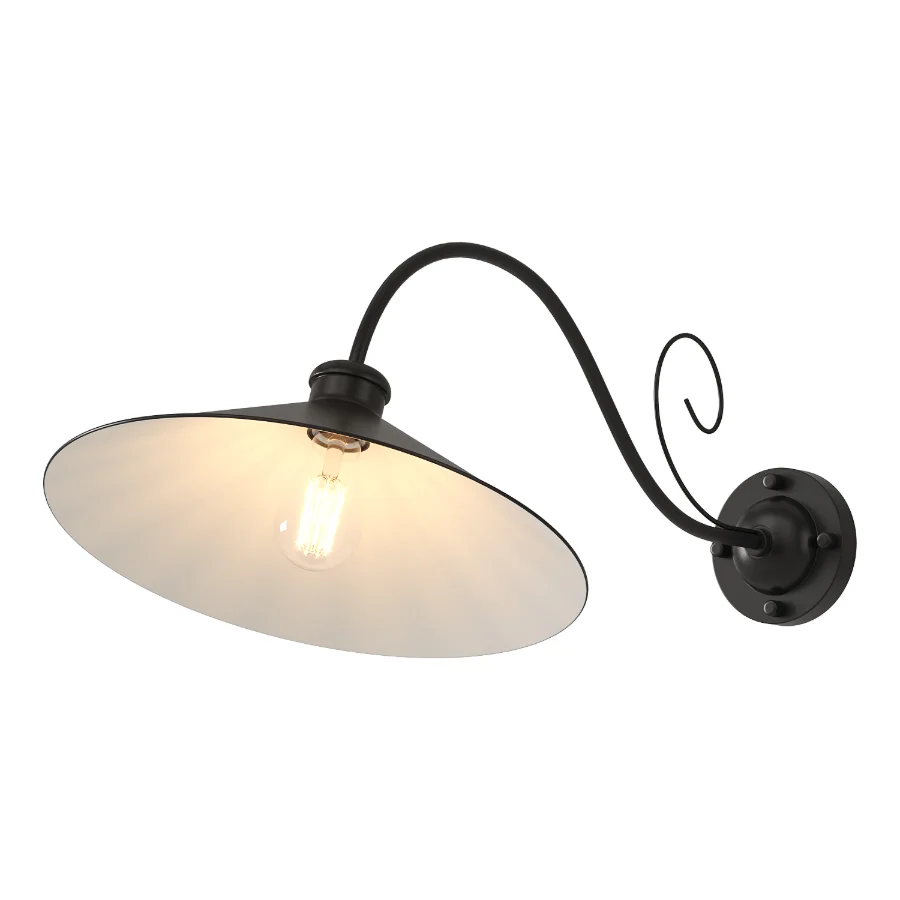 Alessio Vintage Disc IP65 Water Proof Outdoor Lighting Image 4