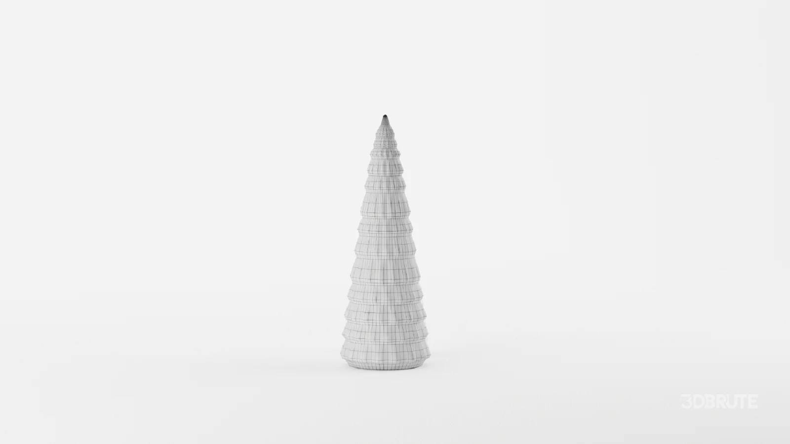 Pre Lit Caviar Beaded Glass Trees White Image 10