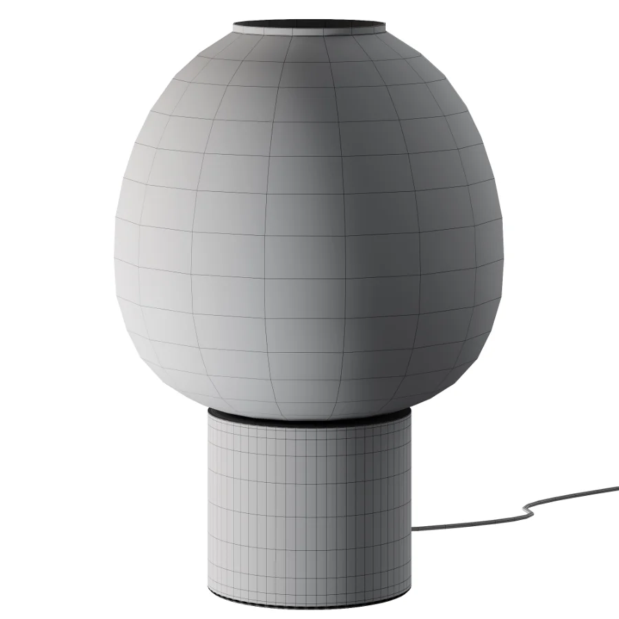 Glass Table Lamp Image 3