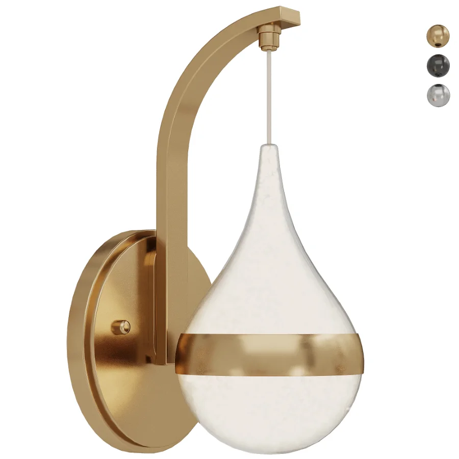 Waterdrop Corridor Sconce Light Image 1