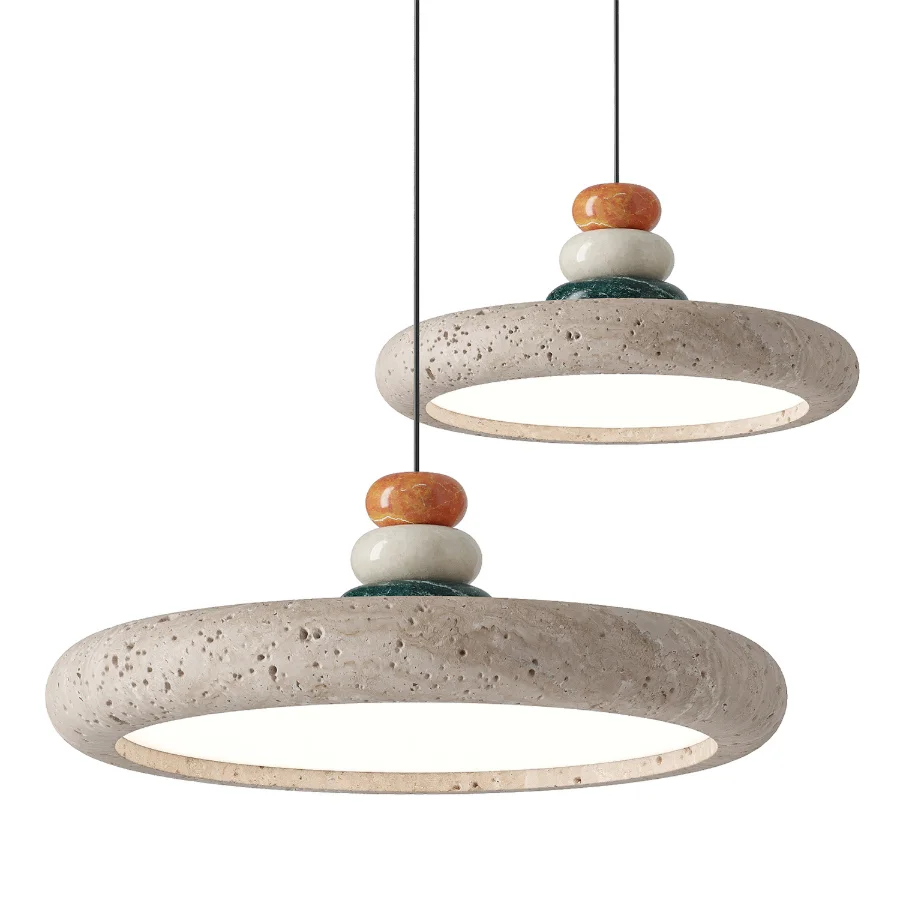 Lampatron OLLE STONE WIDE Pendant Lamp Image 3