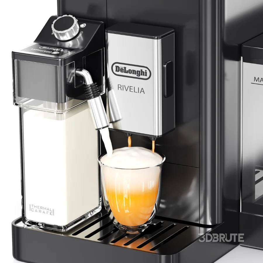 Delonghi Rivelia Fully Automatic Coffee Machine Image 5