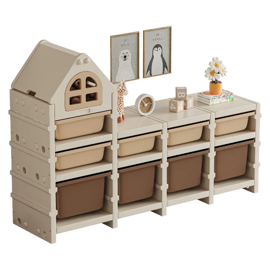 Toy shelving PTSTW9CL 9 boxes Image 3