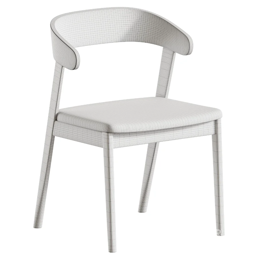 Wooden kitchen chair Image 6