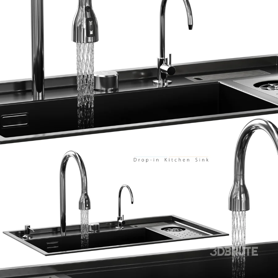 Drop-in Kitchen Sink 2 Image 5