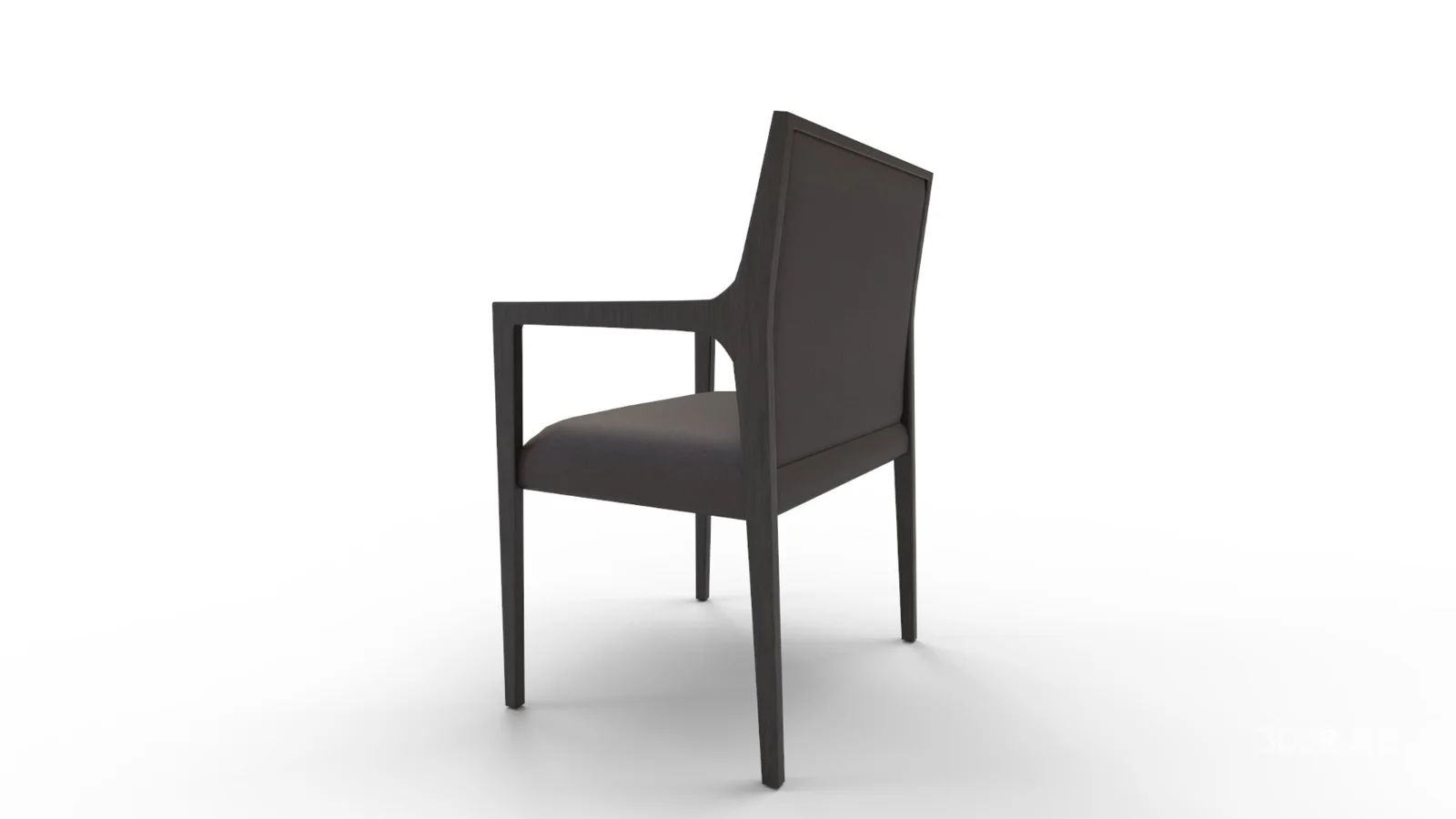 Segur Black Boucle Armchair Image 6