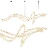 Glass Pearl Necklace Chandelier - Thumbnail 1
