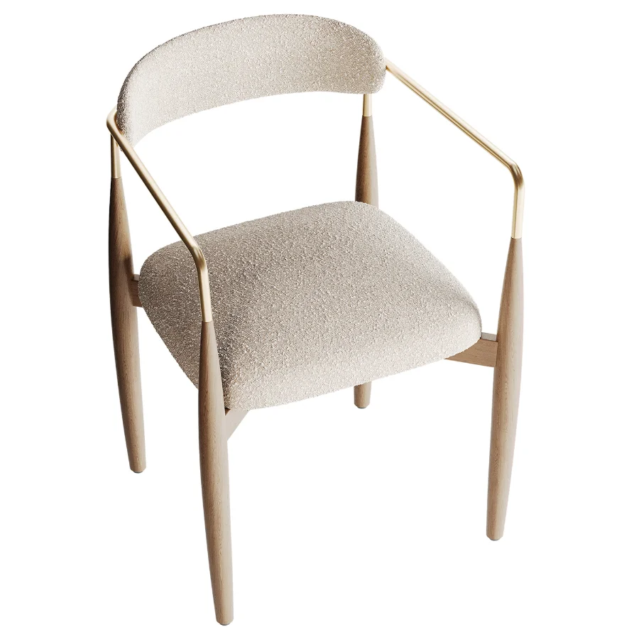 Bradley Chair with Arms by Dantone Home Image 2