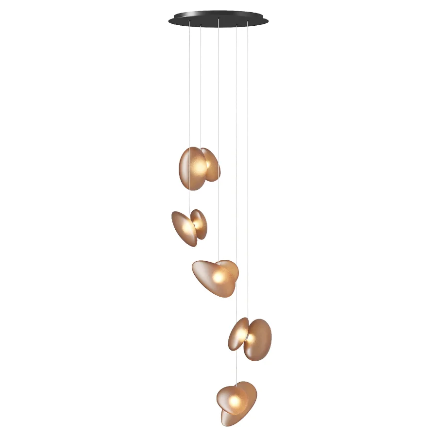 Pebble Linear 03 Chandelier Image 4