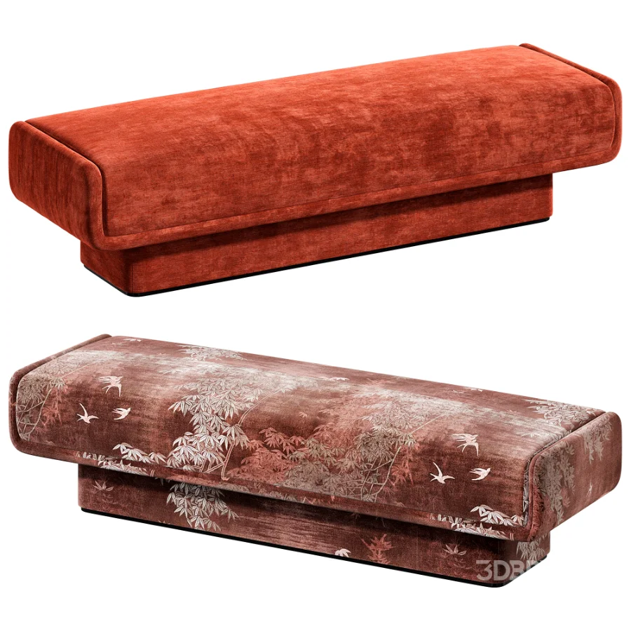 Lilas Bench Pouf Image 3
