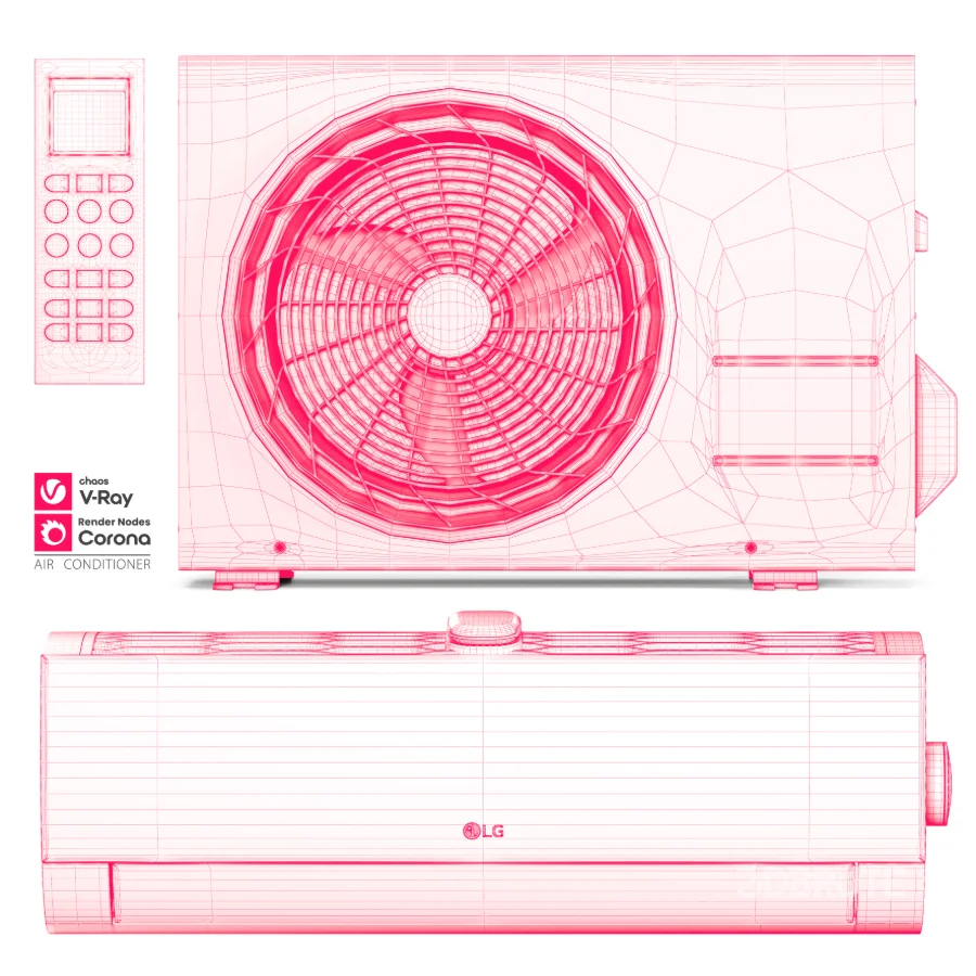Air Conditioner Black Image 4