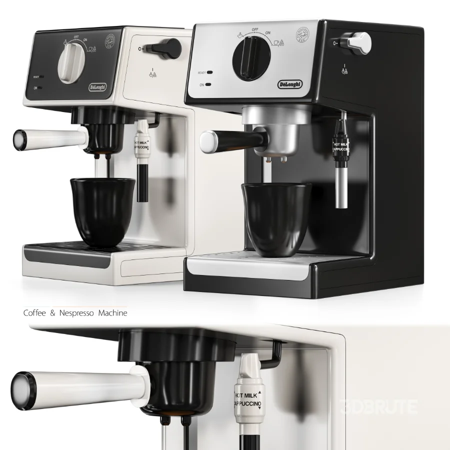 Delonghi Coffee & Nespresso Machine Image 2