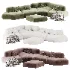 Edra On The Rocks Sectional Sofa - Thumbnail 4