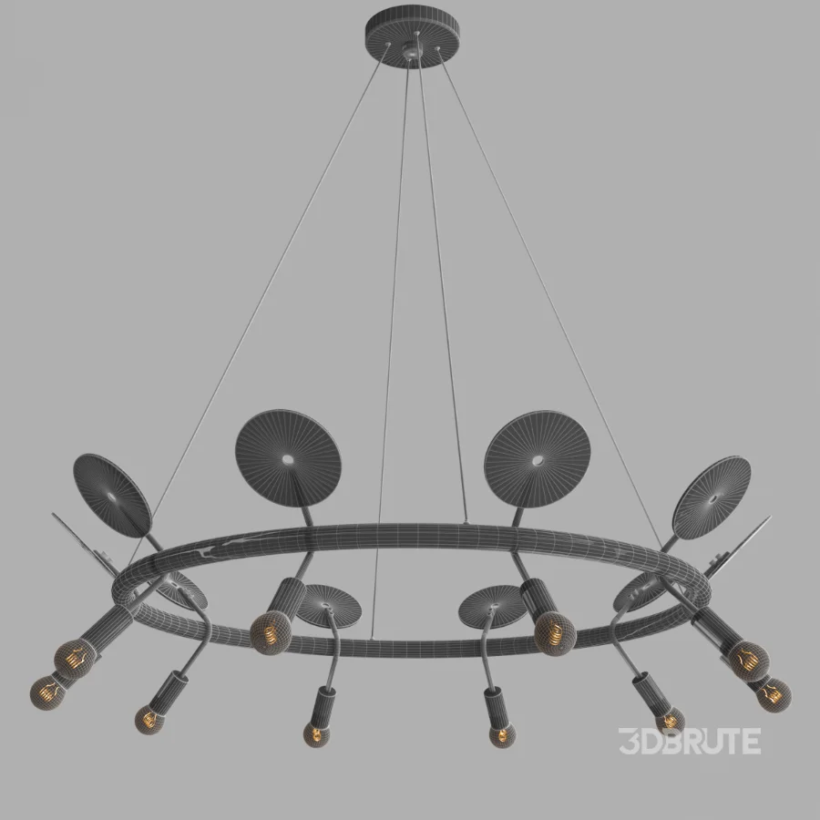 Fern Chandelier Image 3